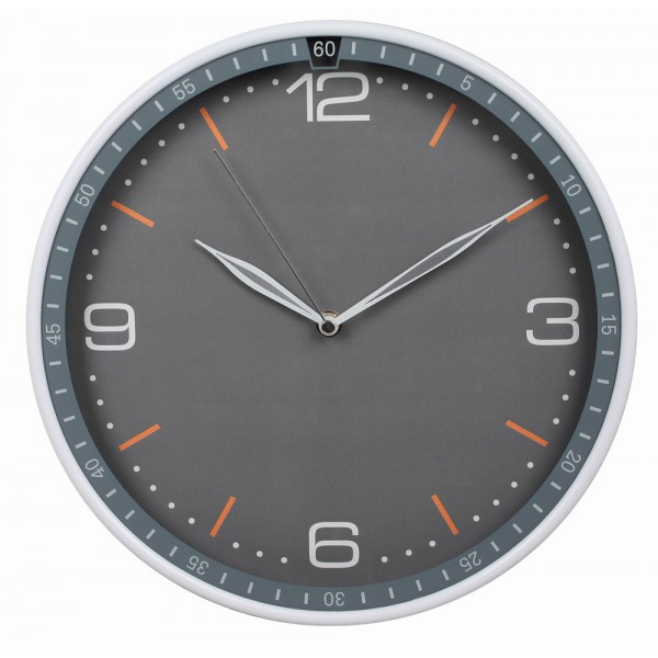 Modern - orologio da parete colore grigio