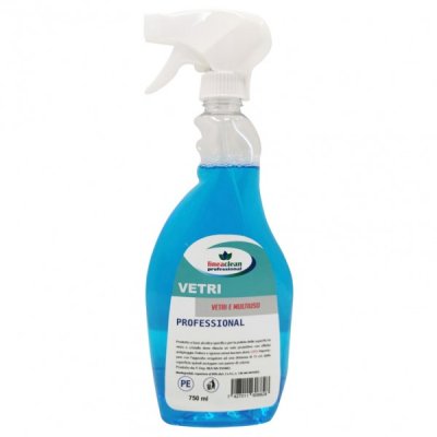 CLEAN PROFESSIONAL detergente professionale per vetri, cristalli e specchi