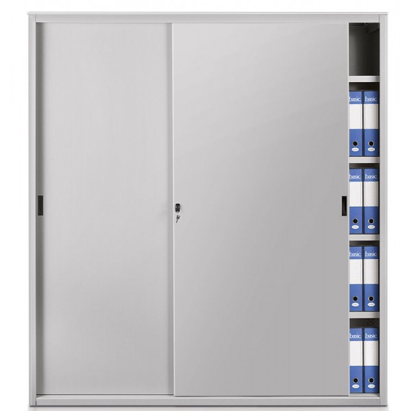Armadio a porte scorrevoli colore bianco