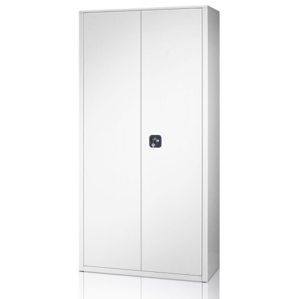 Armadio multiuso con vano portascope colore bianco
