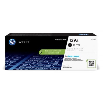 HP Toner originale Nero 139A W1390A