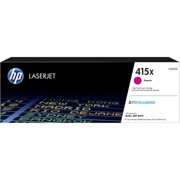 HP Toner originale Magenta 415X W2033X