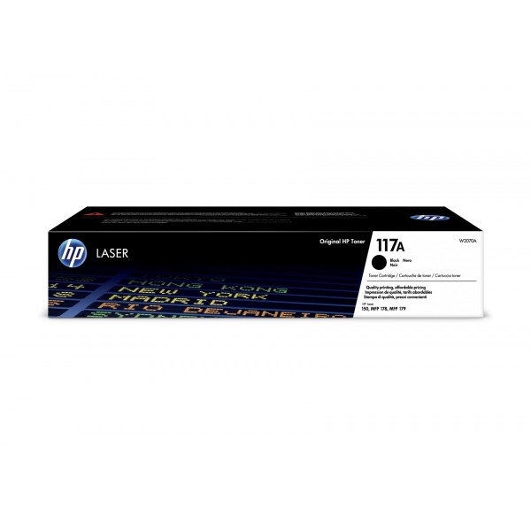 HP Toner originale Nero 117A W2070A