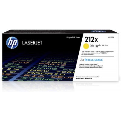 HP Toner originale Giallo 212X W2122X alta capacità