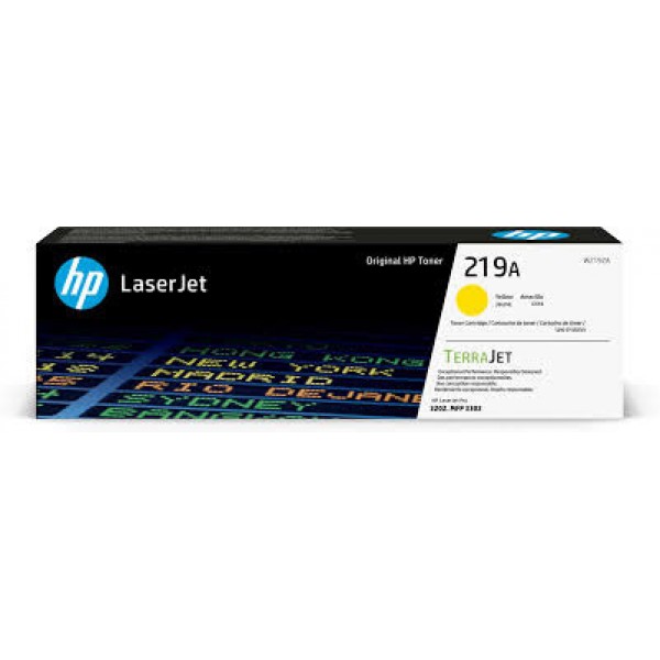 Toner originale HP 219A (W2192A) Giallo