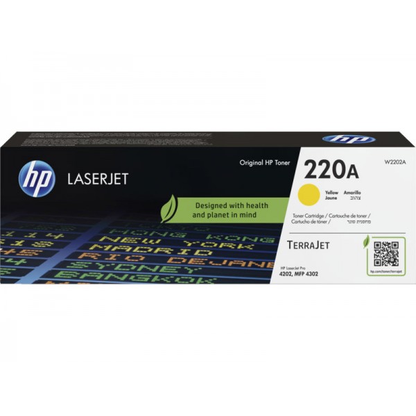 HP Toner originale Giallo 220A W2202A