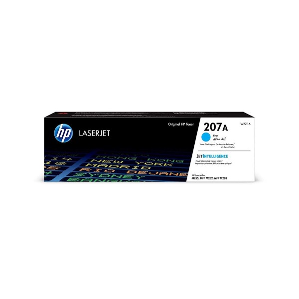 HP Toner originale ciano 207A W2211A