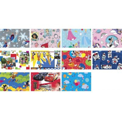 Disney - carta regalo colore assortiti grammatura 60gr