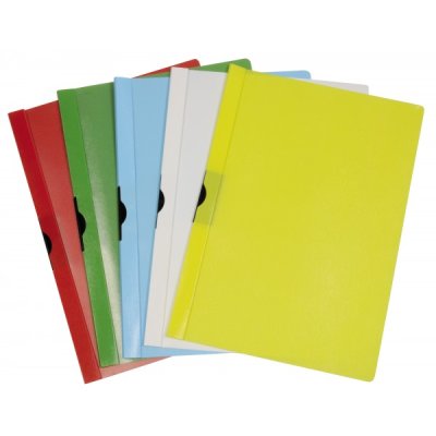METHODO Cartellina con dorso 5mm e chiusura a clip 22x31cm - Bianco