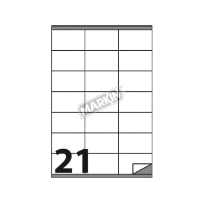 Etichette adesive in fogli a4 grammatura 70gr