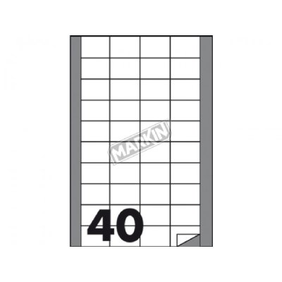 Etichette adesive in fogli a4 grammatura 70gr