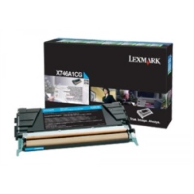 X746a1cg toner return ciano colore ciano