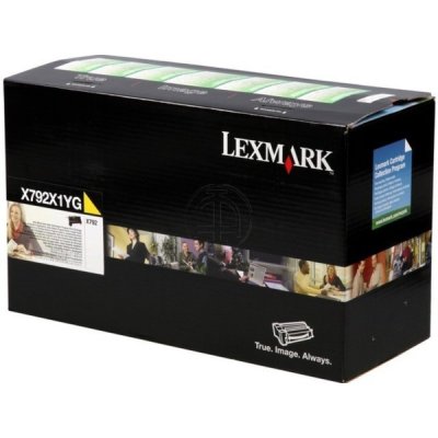 X792x1yg toner return giallo colore giallo