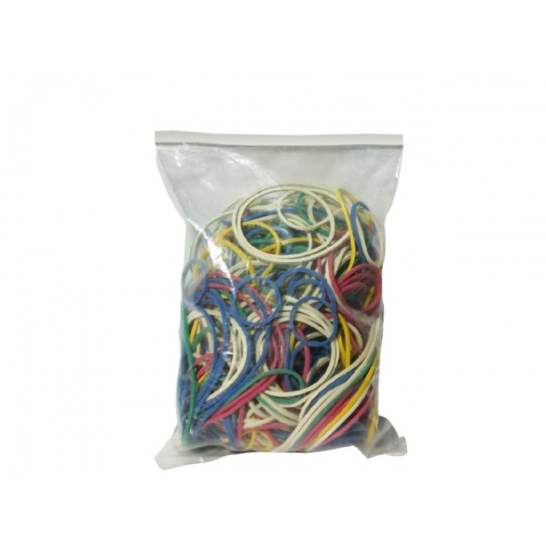 Elastici in gomma colore assortiti