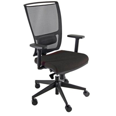 Seduta semi direzionale zoe colore nero
