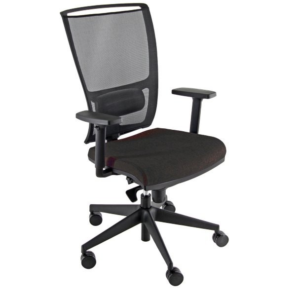 Seduta semi direzionale zoe colore nero