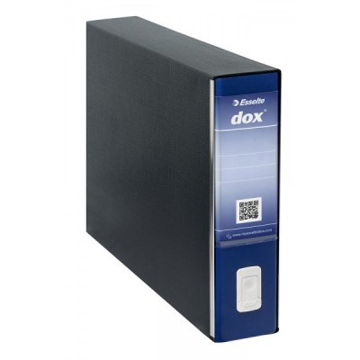 Registratore formato xl dox10 d.8 cm blu colore nero colore blu