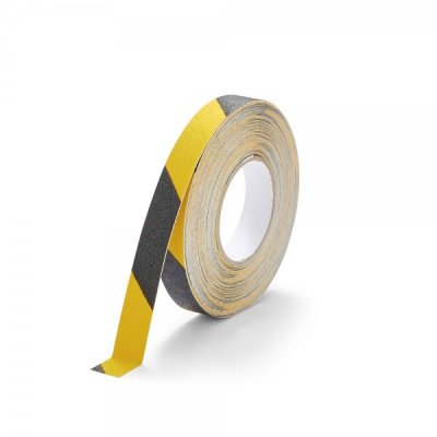 Nastro adesivo antiscivolo colore giallo, nero