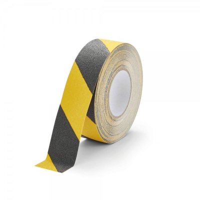 Nastro adesivo antiscivolo colore giallo, nero