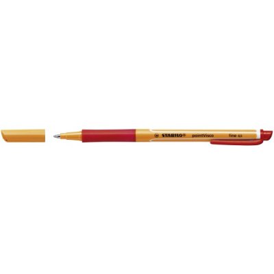Pointvisco - penna roller colore rosso tipo punta conica