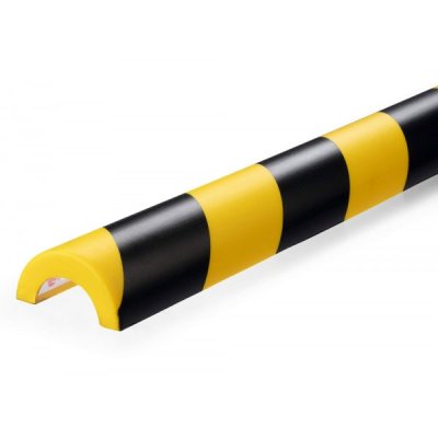 Paracolpi per superfici tubolari p30 colore giallo, nero