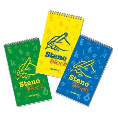Steno - blocco spiralato grammatura 60gr