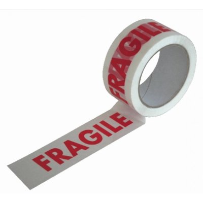 Nastro fragile colore bianco