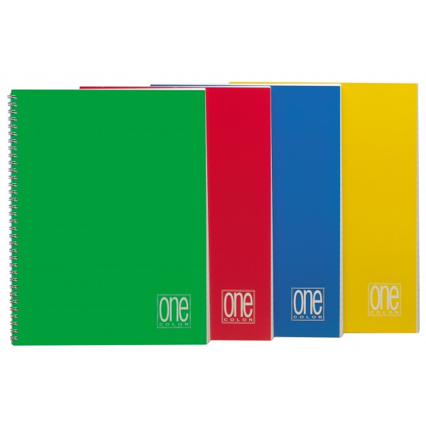 One color - blocco spiralato grammatura 80gr