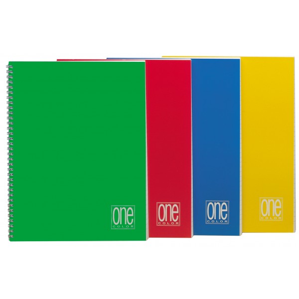 One color - blocco spiralato a5+ grammatura 80gr