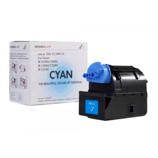 Compatibile per canon toner cexv21c colore ciano