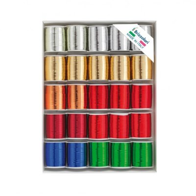 Rocche nastro metal colore assortiti metal.