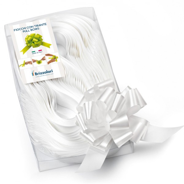 E-line - fiocco autocomponibile colore bianco