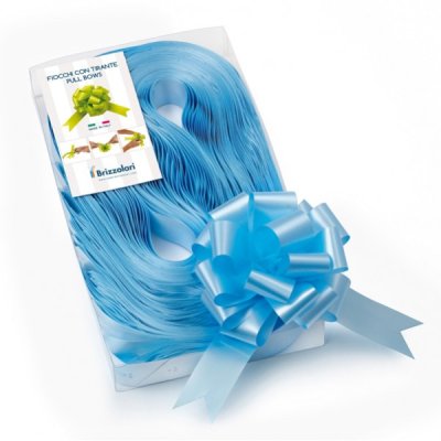 E-line - fiocco autocomponibile colore azzurro