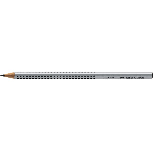 Matita Faber-Castell in grafite con fusto triangolare antiscivolo - H