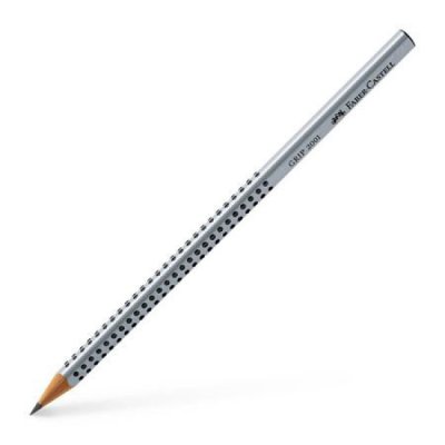 Matita Faber-Castell in grafite con fusto triangolare antiscivolo - 2H