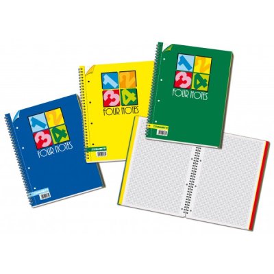 Four notes - maxi quaderno grammatura 70gr