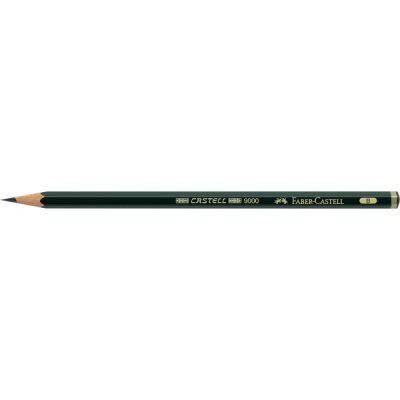 Castell 9000 - matita colore verde colore nero