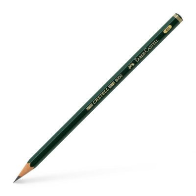 Matita Faber-Castell in grafite con fusto esagonale e mina anti rottura - 4H