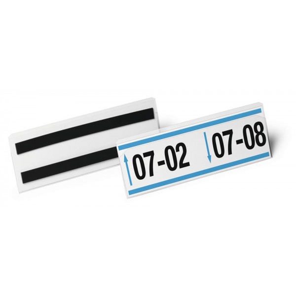 Buste identificative con bande magnetiche colore trasparente