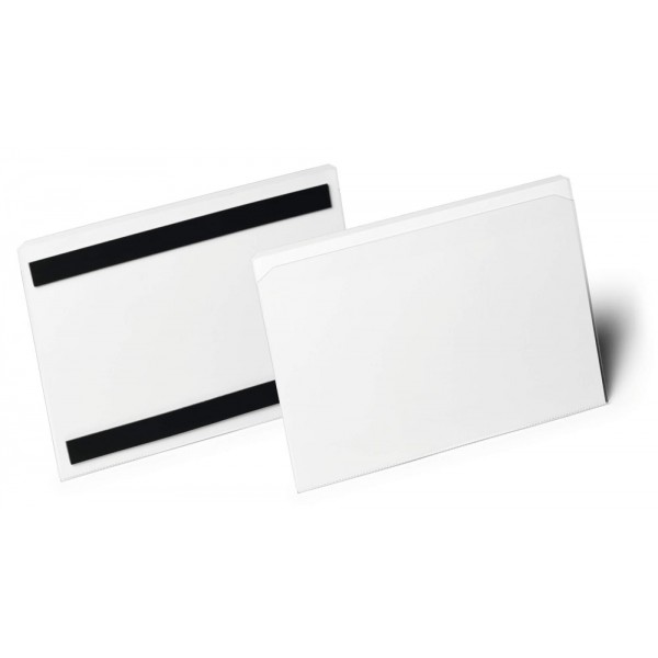 Buste identificative con bande magnetiche colore trasparente