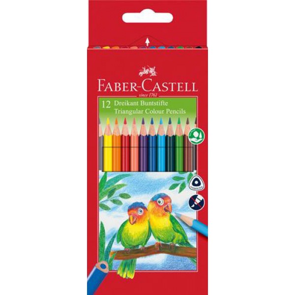 Astuccio pastelli eco colore assortiti