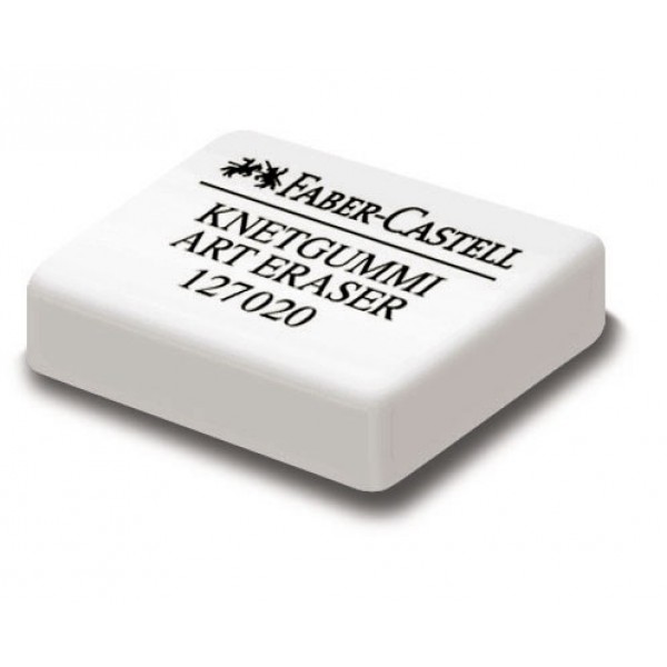 Gomma pane quadrangolare Faber-Castell, assorbente e malleabile, per artisti