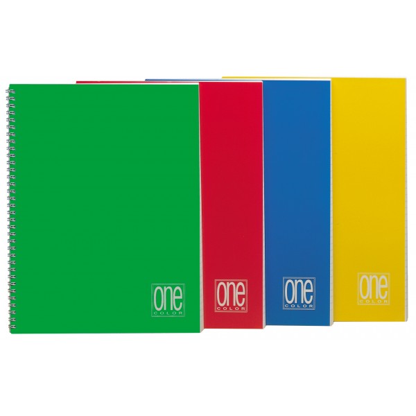 One color - blocco spiralato grammatura 80gr