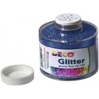Glitter grana fine colore blu
