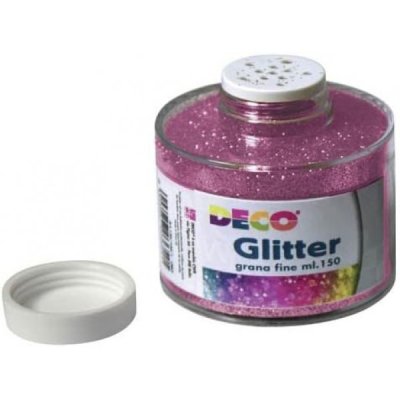 Glitter grana fine colore fucsia