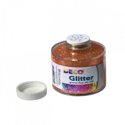 Glitter grana fine colore rame