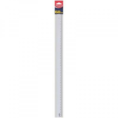 Riga 60cm technic colore azzurro trasparente