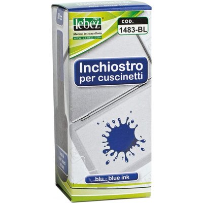 Inchiostro per timbri colore blu