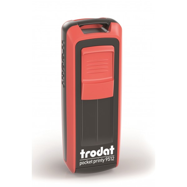 Pocket printy - timbro 9512 colore nero, rosso