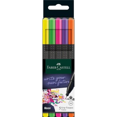 Grip finepen - penna punta in fibra colore assortiti tipo punta ago